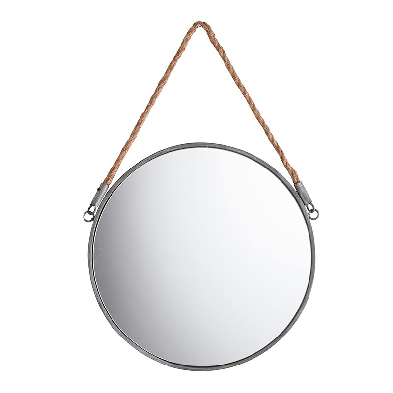 Round Hanging Mirror - Bombay Mercantile