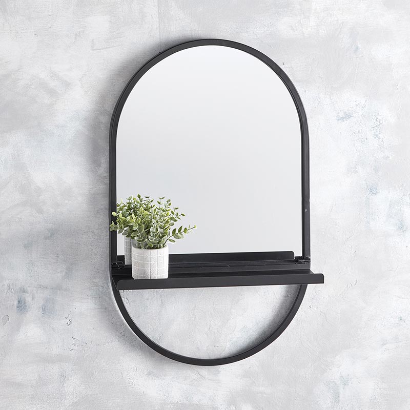 Hanging Mirror with Stand - Bombay Mercantile