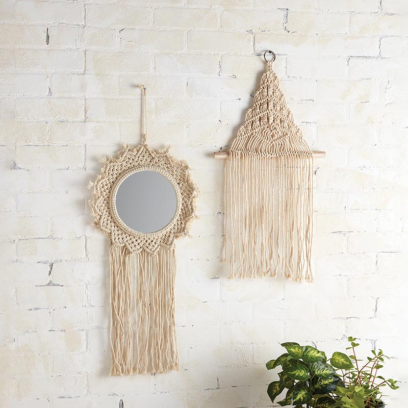 Bohemian Style Triangle Décor - Bombay Mercantile