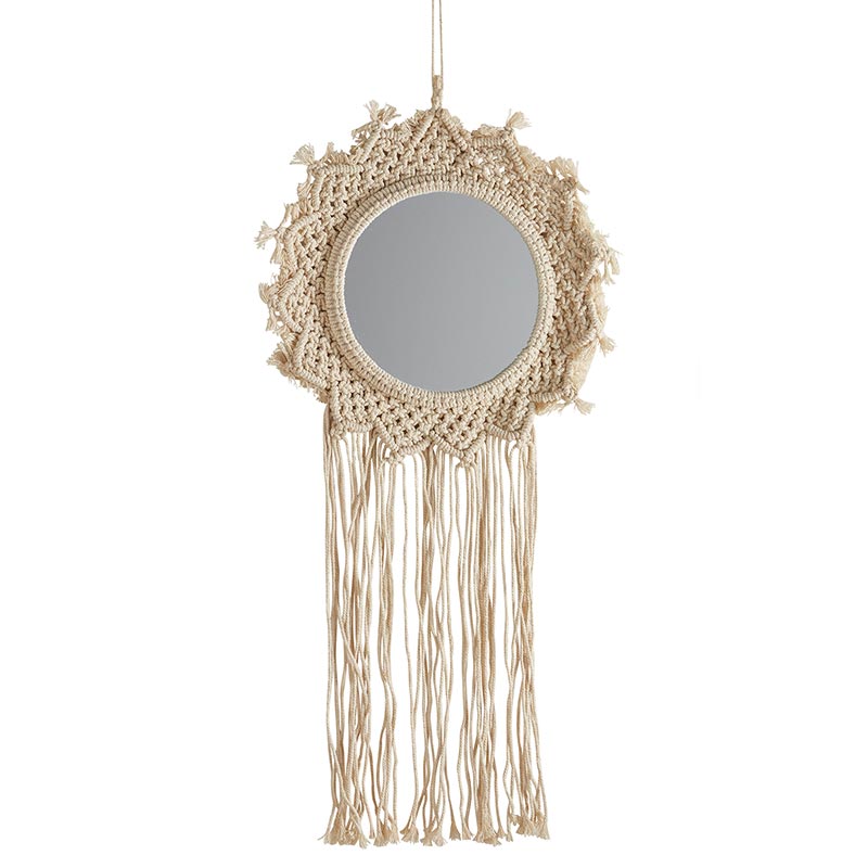 Bohemian Style Hanging Mirror - Bombay Mercantile