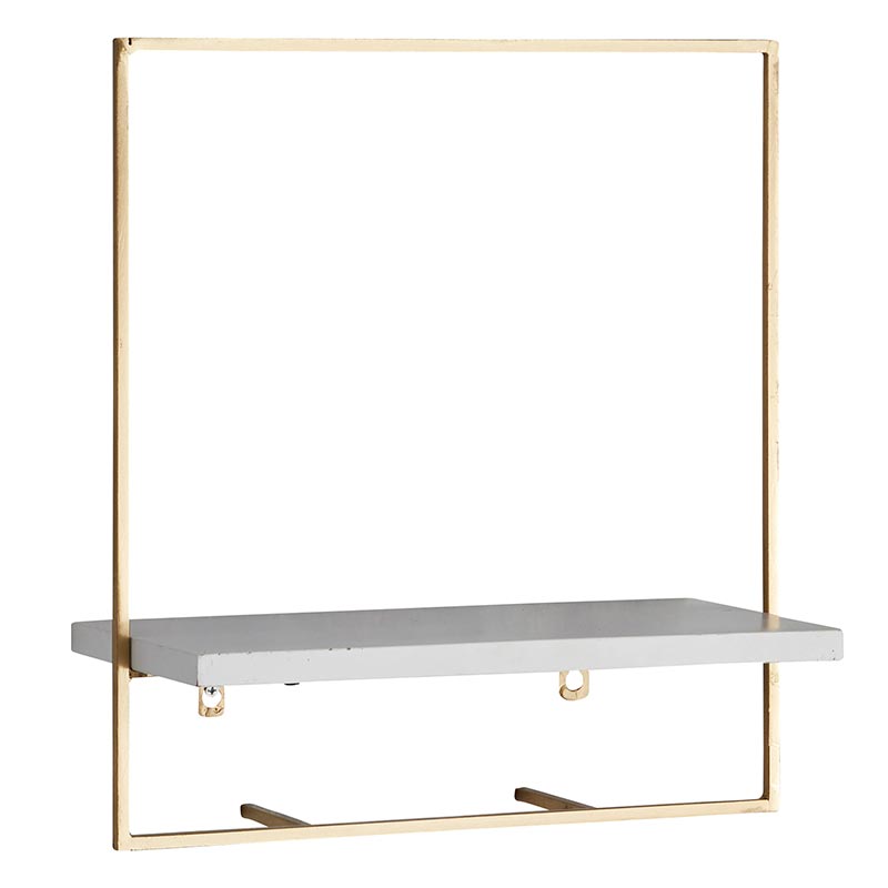 Brass Wall Shelves - Bombay Mercantile