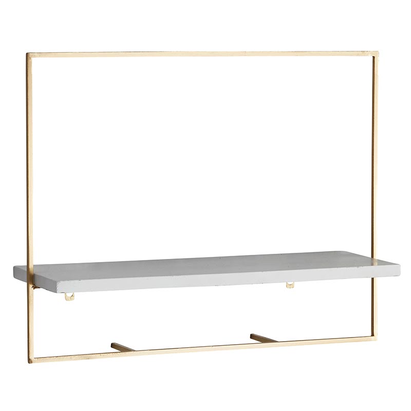 Brass Wall Shelves - Bombay Mercantile