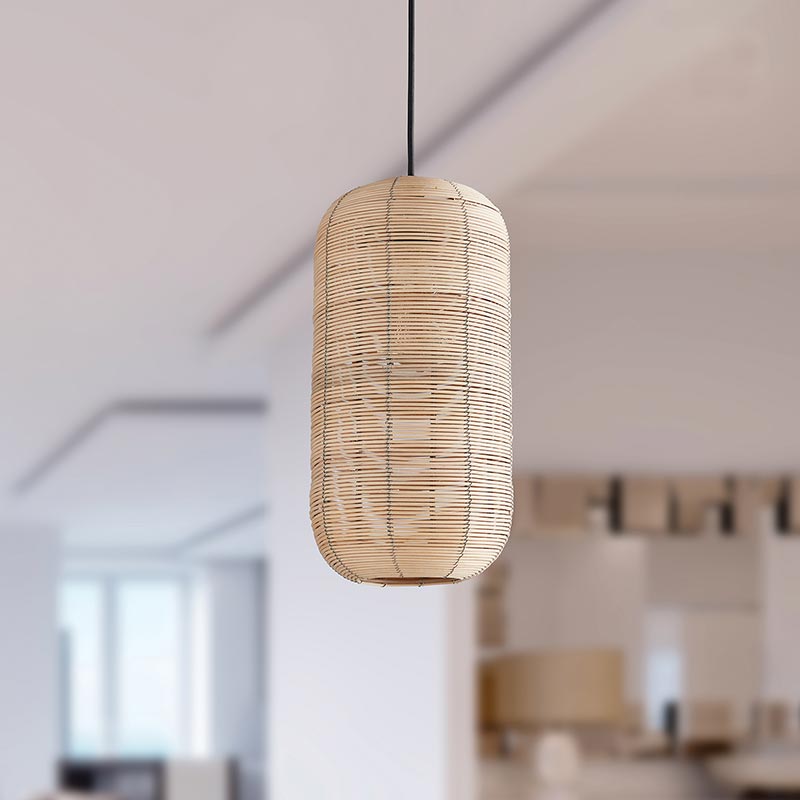 Cylinder Hanging Lamp - Bombay Mercantile