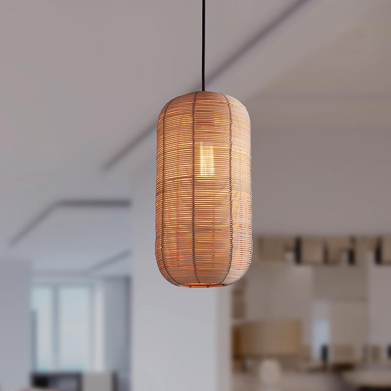 Cylinder Hanging Lamp - Bombay Mercantile