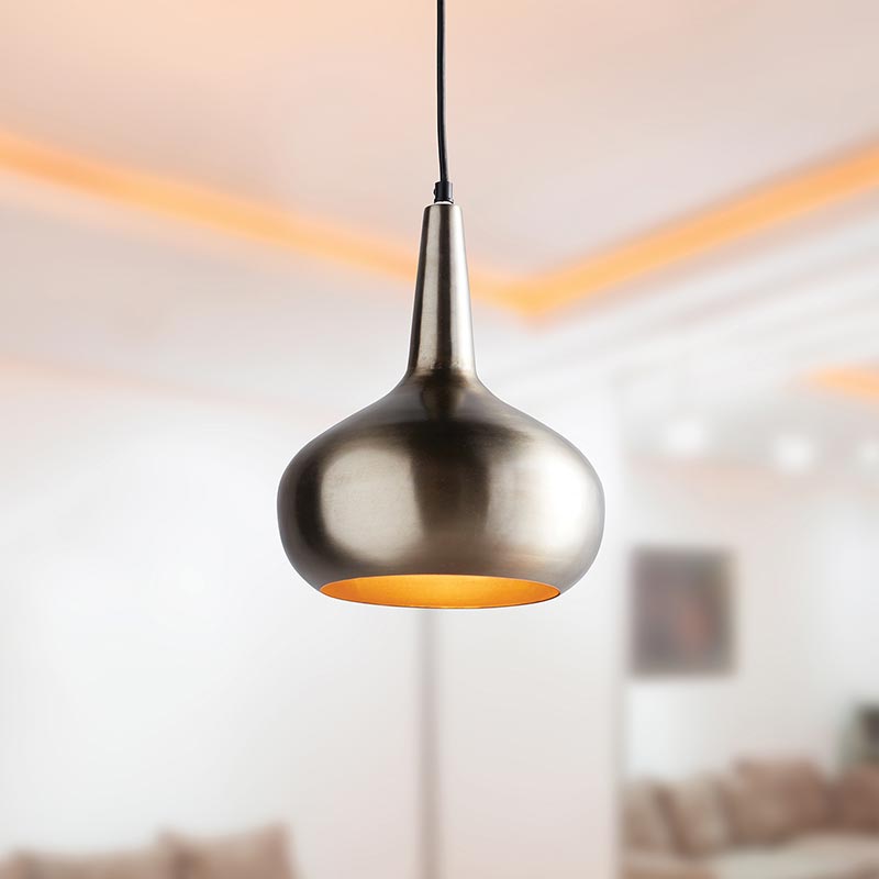 Iron Modern Pendant Light - Bombay Mercantile