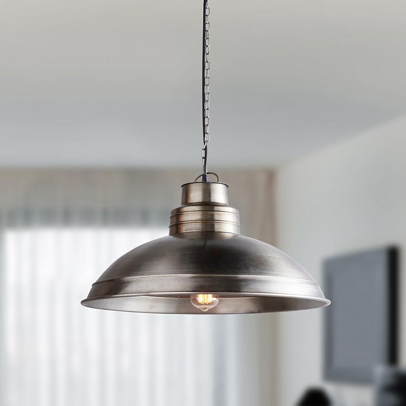 Iron Pendant Light - Bombay Mercantile