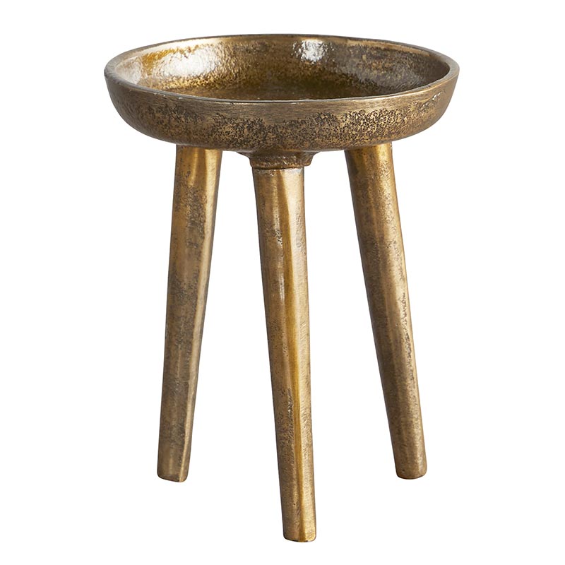 Brass Pillar Holder - Bombay Mercantile