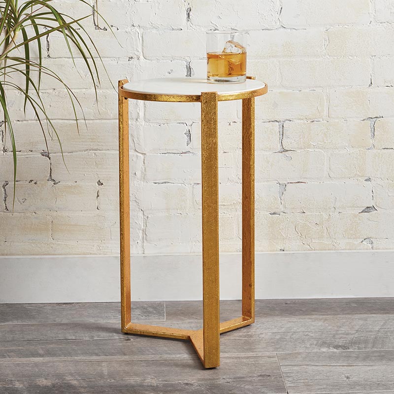 Marble Top Table - Bombay Mercantile