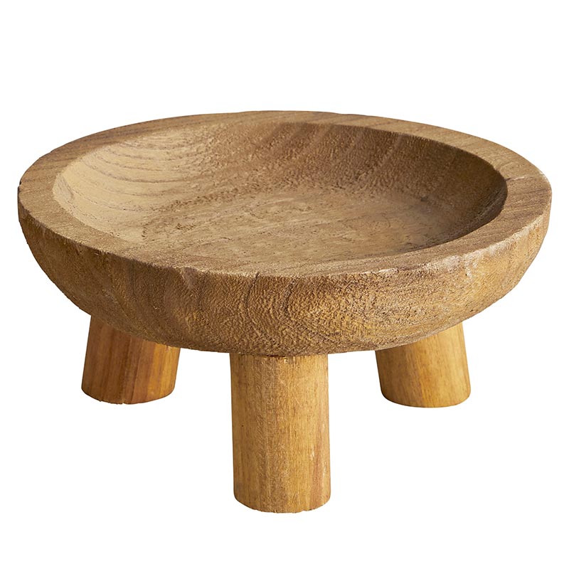 Small Wooden Planter Holder, In increment of 2 - Bombay Mercantile