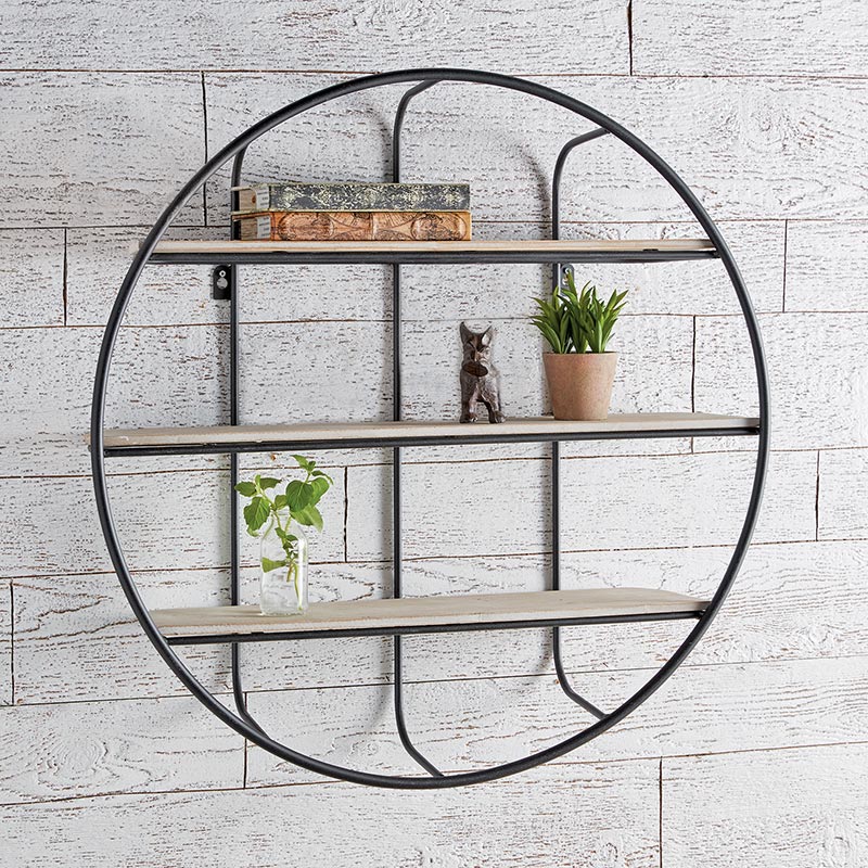 Round Shelves - Bombay Mercantile