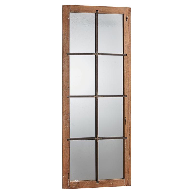 Wooden Solid Core Mirror - Bombay Mercantile