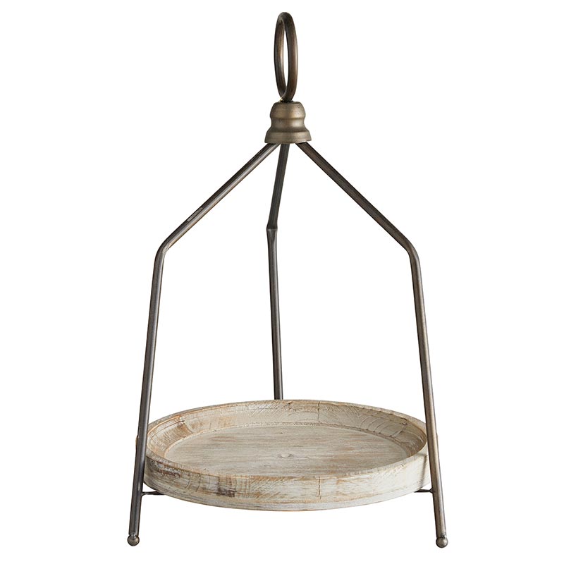 Cake Stand with Metal Holder - Bombay Mercantile