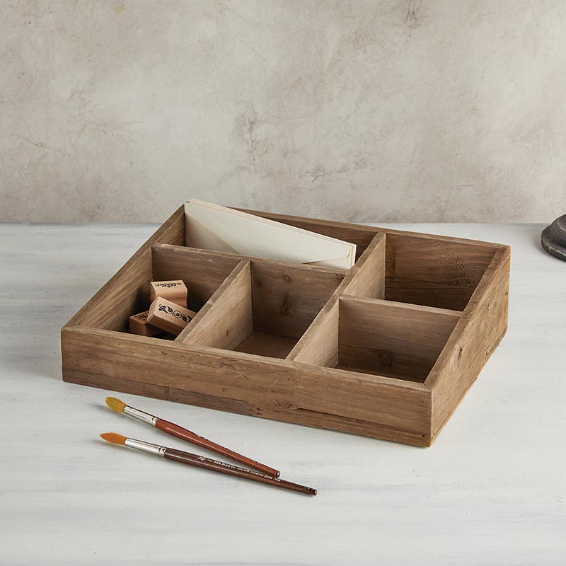 Wooden Container Box - Bombay Mercantile