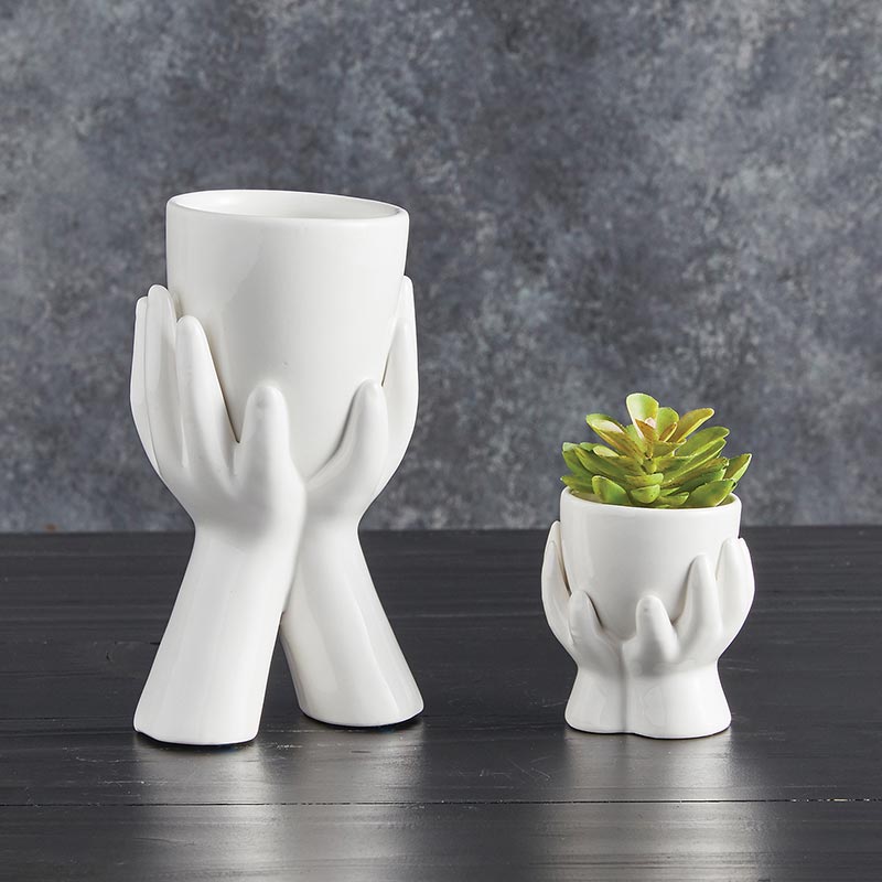 Hand Planter - Bombay Mercantile