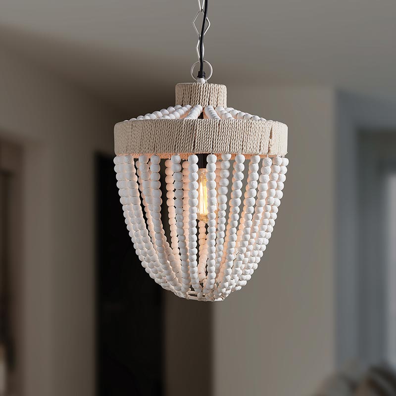 Beaded Chandelier - Bombay Mercantile