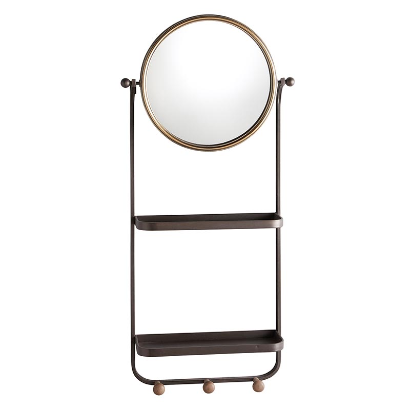 Mirror & Shelf - Bombay Mercantile