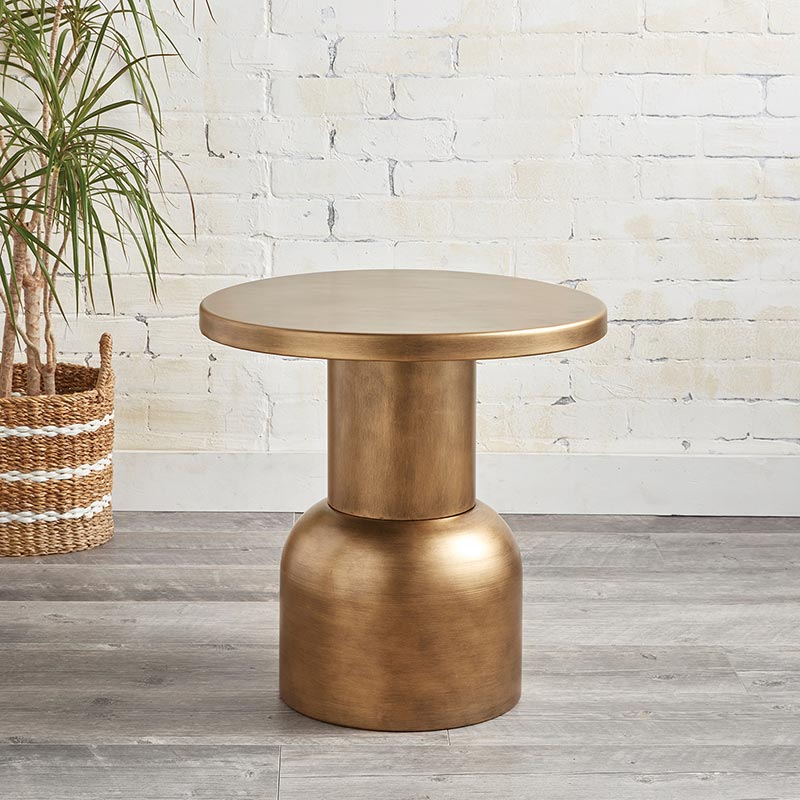 Gold Round Table - Bombay Mercantile