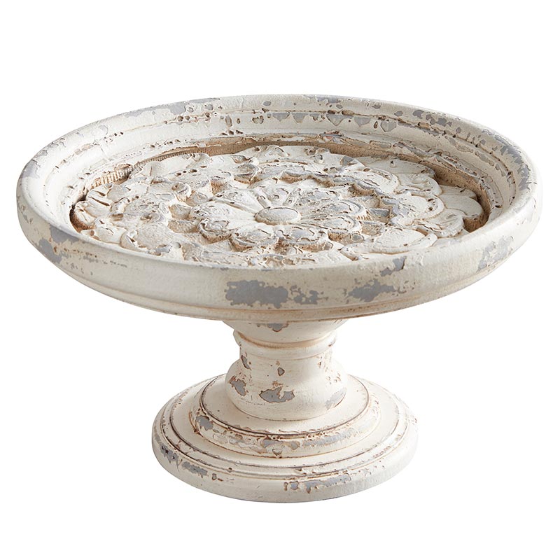 Floral Pedestal - Bombay Mercantile