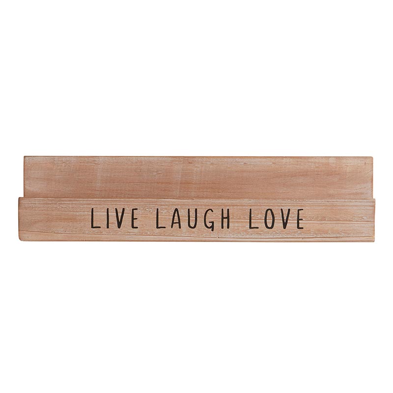 Laugh/ Live Candle Holder - Bombay Mercantile