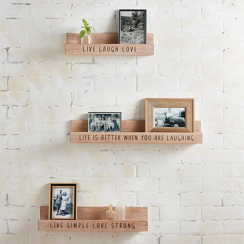 Laugh/ Live Candle Holder - Bombay Mercantile