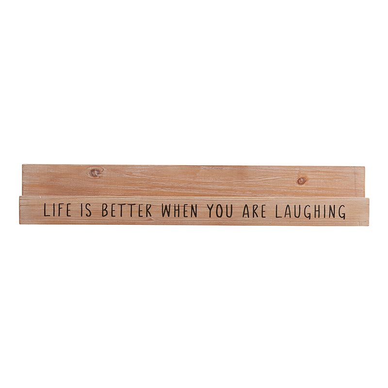 Laugh/ Live Candle Holder - Bombay Mercantile