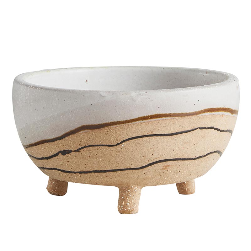 Terracotta Pot with Legs - Bombay Mercantile