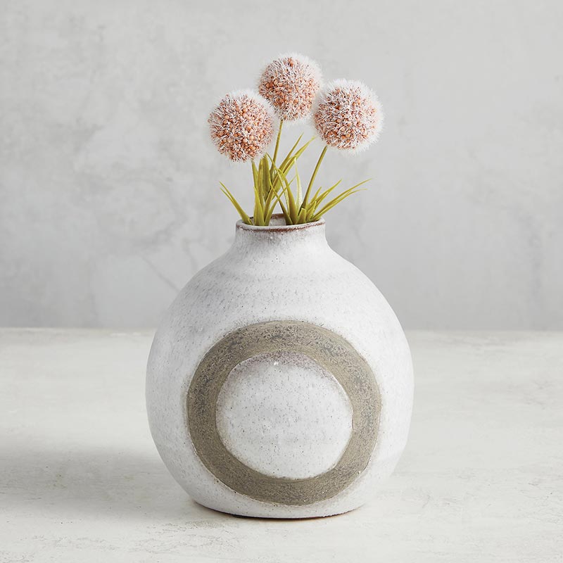 Circle Terracotta Pot - Bombay Mercantile