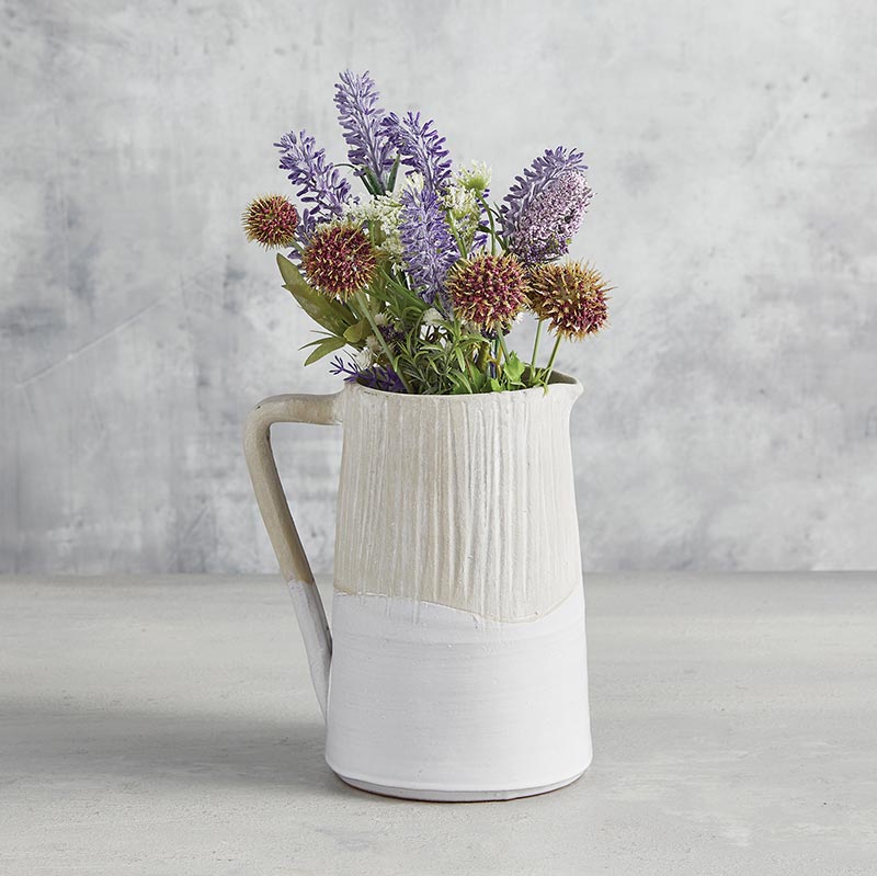 2 Tone Pot with Handle - Bombay Mercantile