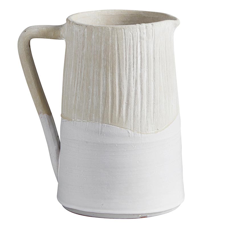 2 Tone Pot with Handle - Bombay Mercantile