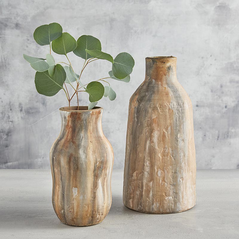 Painted Vase - Bombay Mercantile
