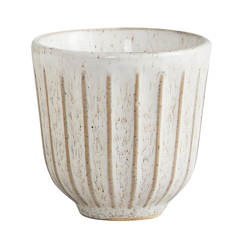 Pot with ridges - Bombay Mercantile