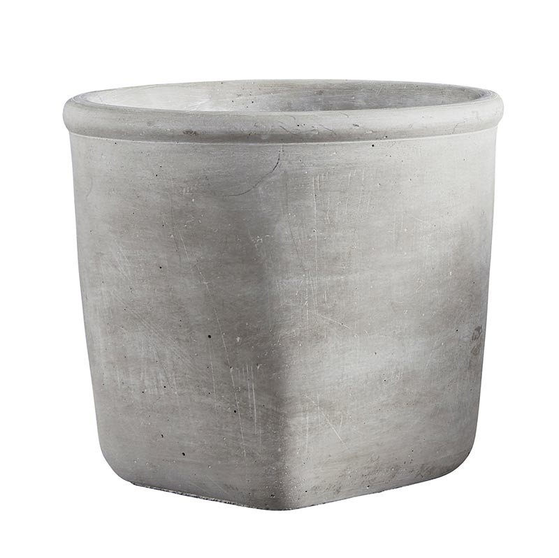 Cement Square Pot - Bombay Mercantile