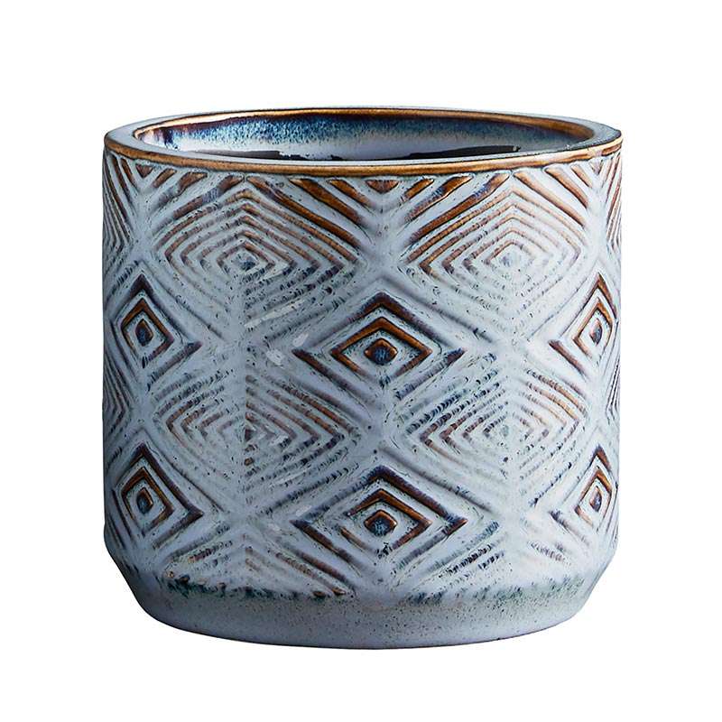Rhombus Pot - Bombay Mercantile