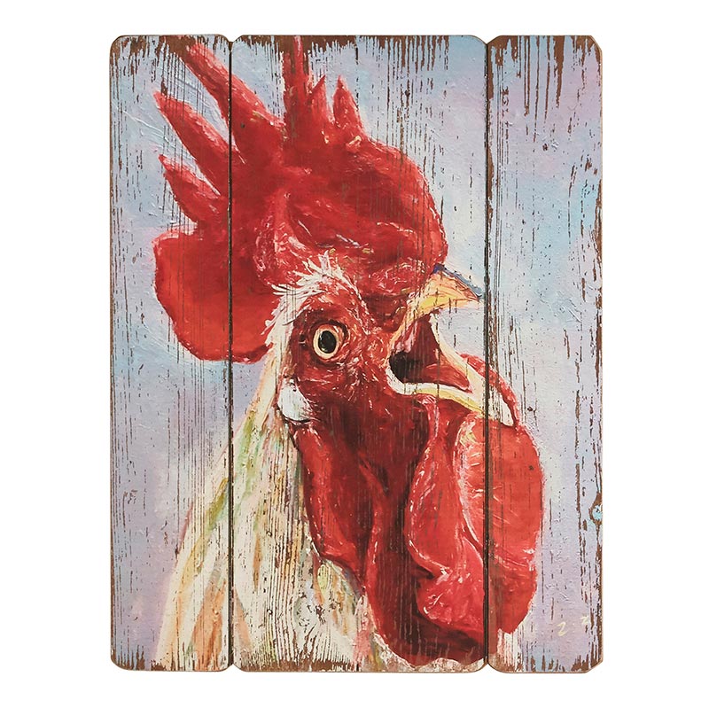 Rooster Face Frame - Bombay Mercantile