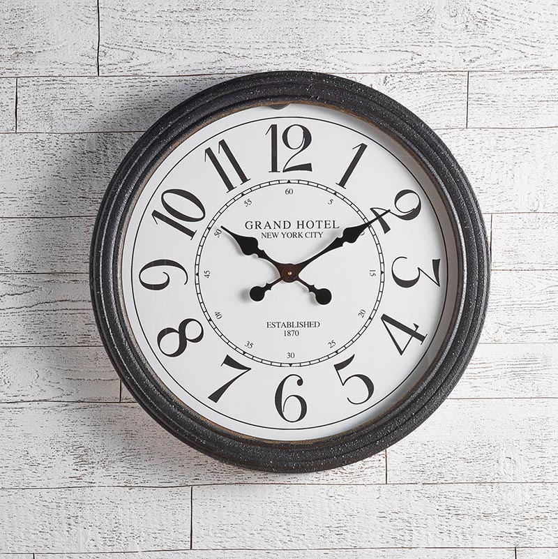 New York Grand Hotel Clock - Bombay Mercantile