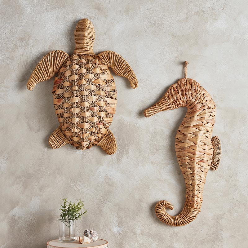 Turtle Woven Décor - Bombay Mercantile