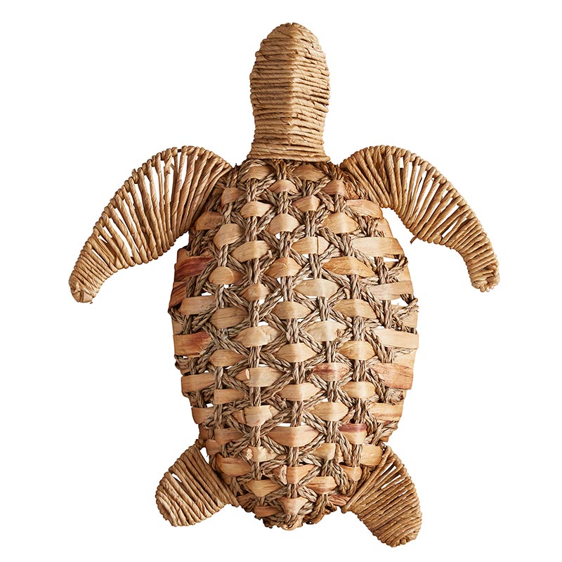 Turtle Woven Décor - Bombay Mercantile