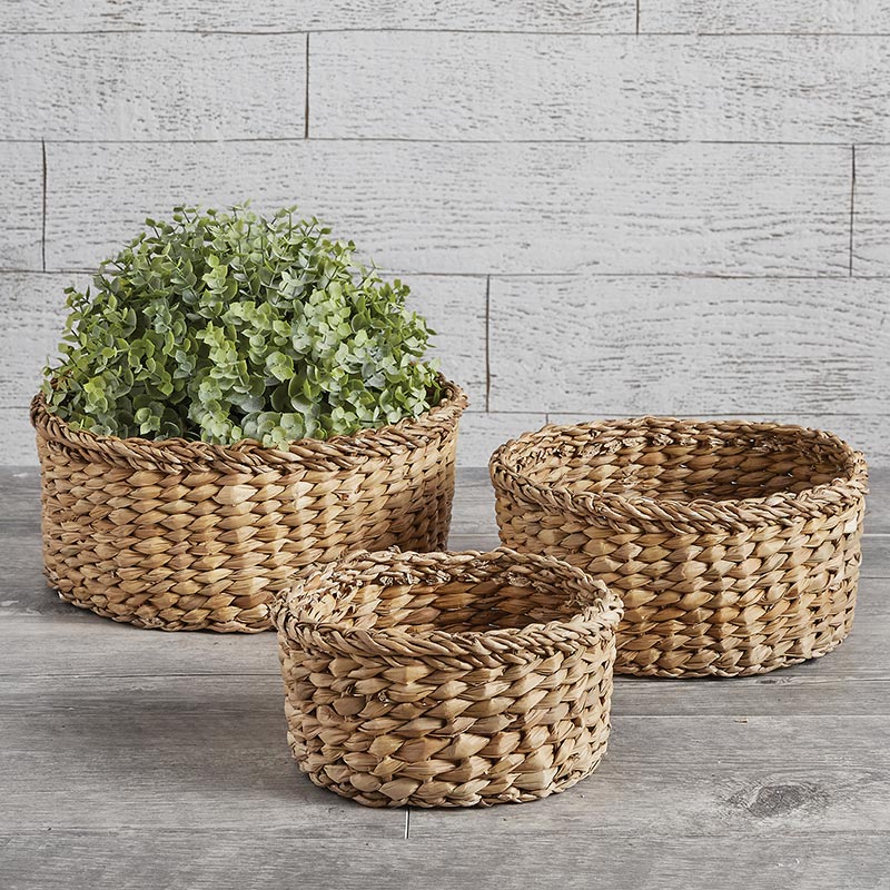 Round Basket - Set of 3 - Bombay Mercantile