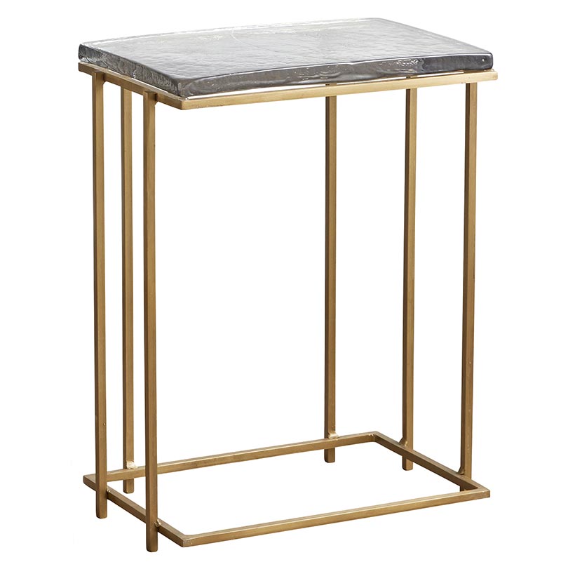Tall Square Side Table - Bombay Mercantile