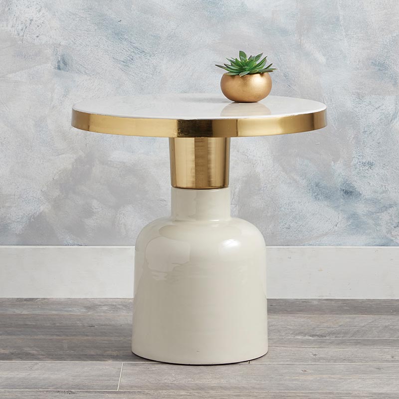 Gold Coffee Table - Bombay Mercantile