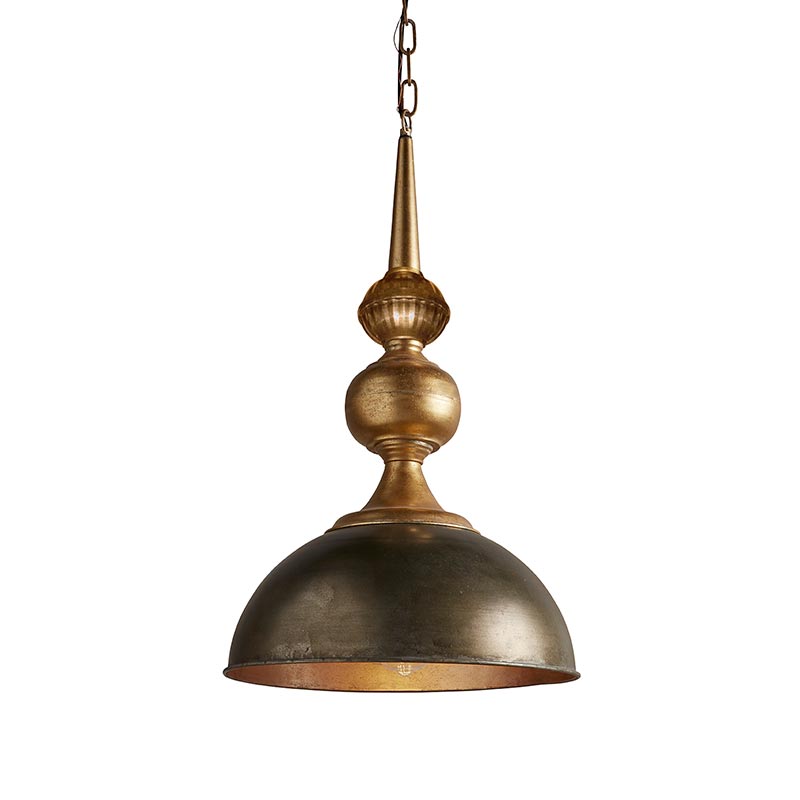 Brass Hang Light - Bombay Mercantile