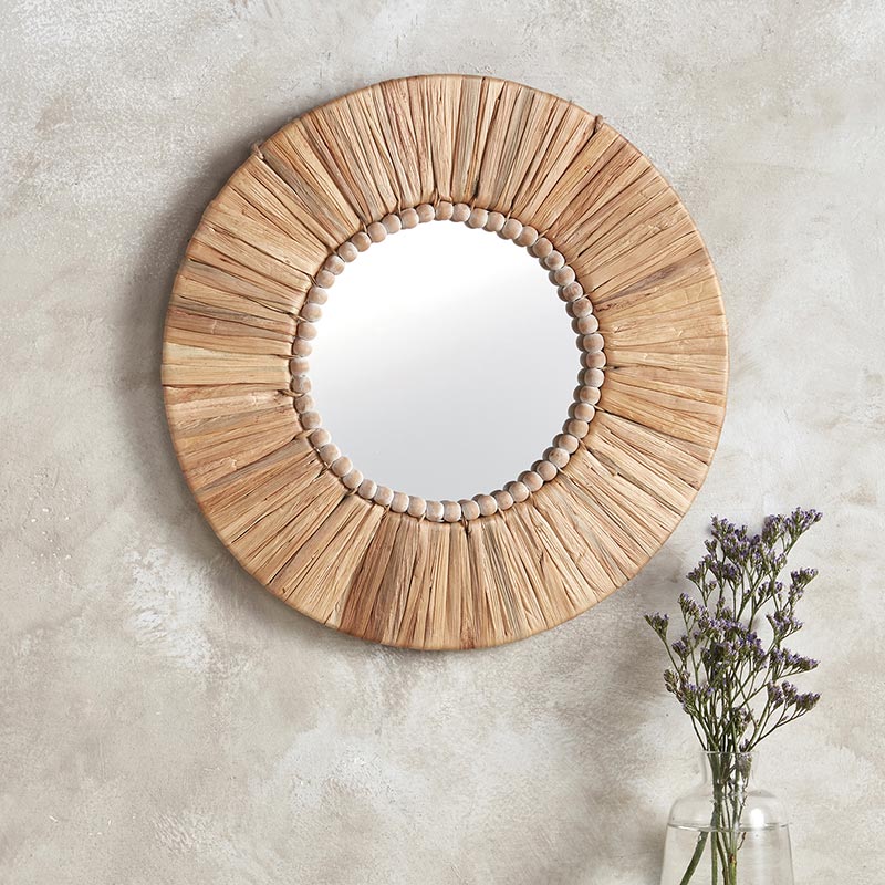 Bead Mirror - Bombay Mercantile