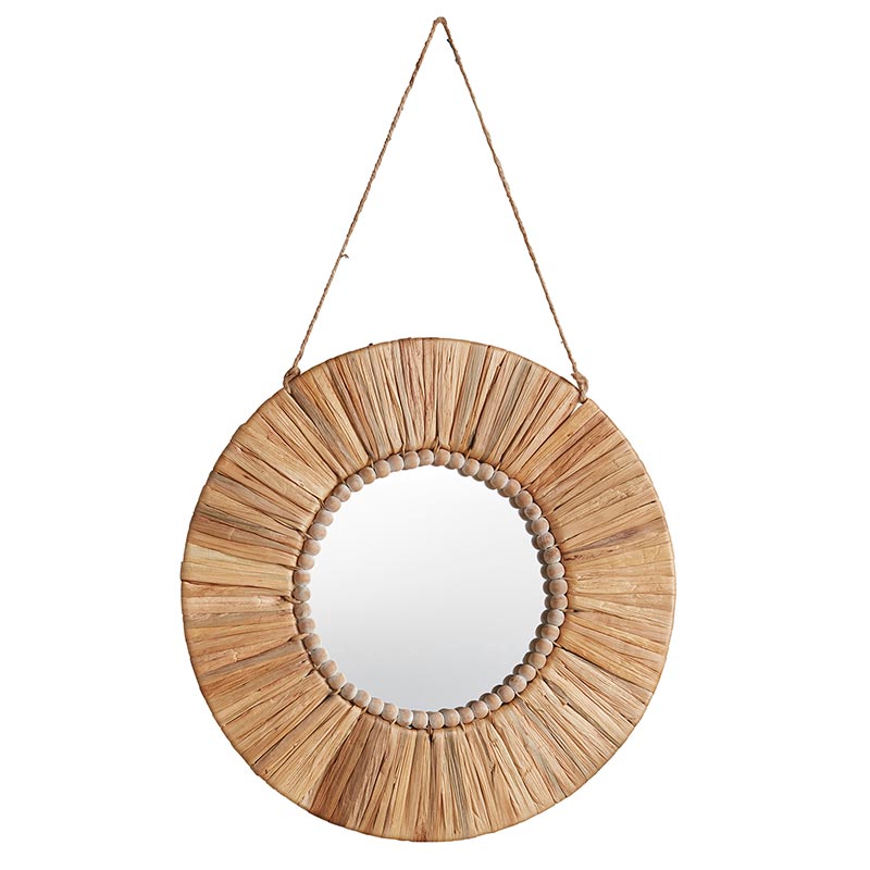 Bead Mirror - Bombay Mercantile