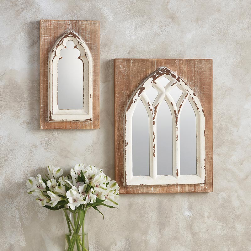 Three Panel Square Mirror - Bombay Mercantile