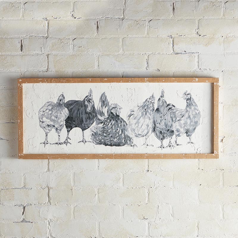 Painting - Chicken - Bombay Mercantile