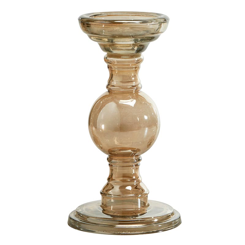 Gold Candle Holder - Bombay Mercantile