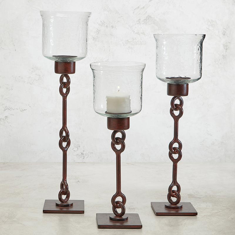 Looped Iron Votive - Bombay Mercantile