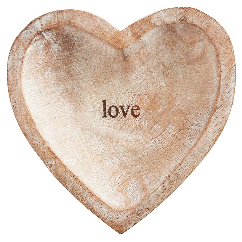 Wood Heart - Love - Bombay Mercantile
