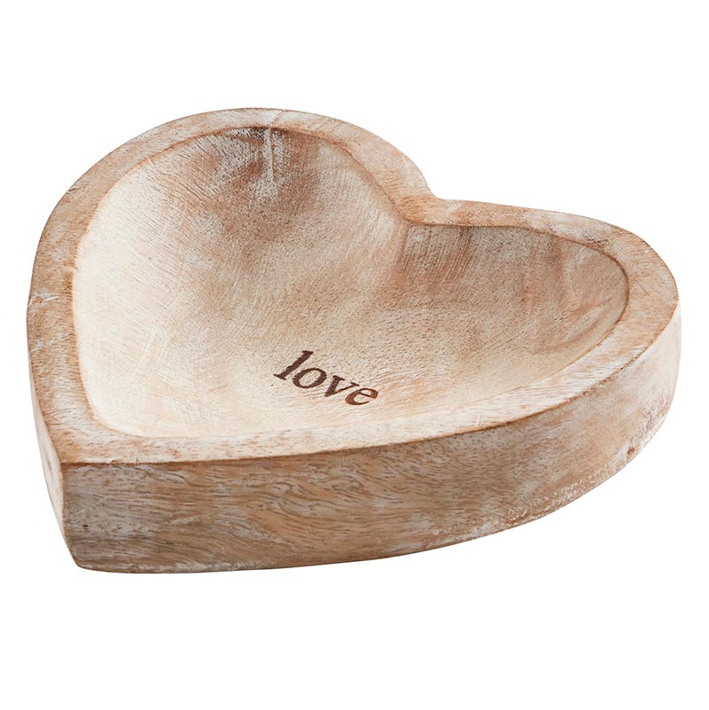 Wood Heart - Love - Bombay Mercantile