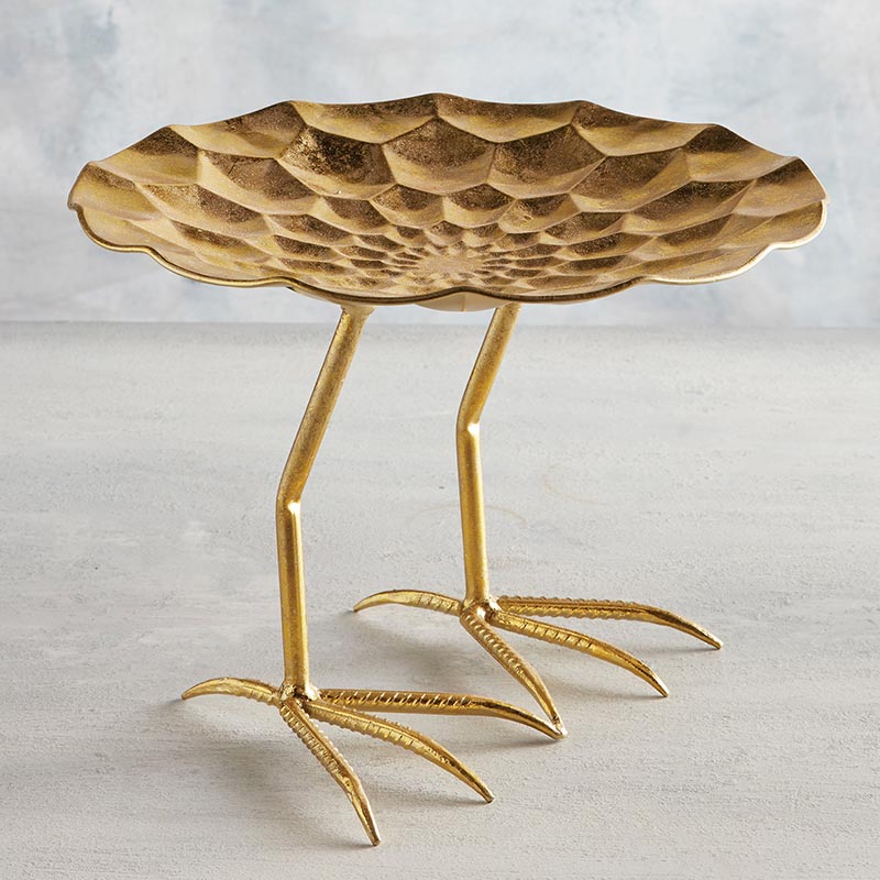 Gold Bird Stand - Bombay Mercantile
